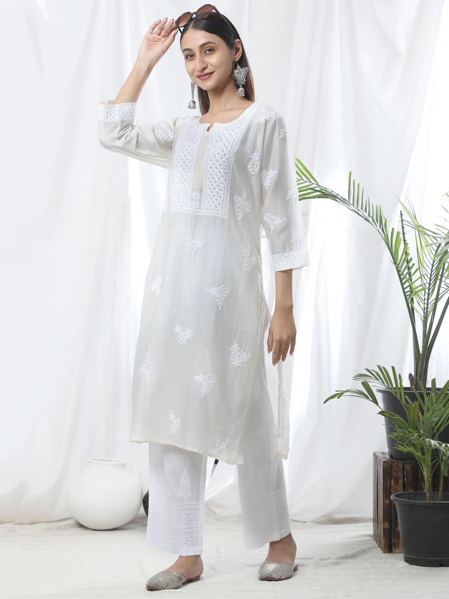 KARMA OUTFIT Embroidered, Solid Kurta, Trouser/Pant & Dupatta Set - Buy  KARMA OUTFIT Embroidered, Solid Kurta, Trouser/Pant & Dupatta Set Online at  Best Prices in India | Flipkart.com